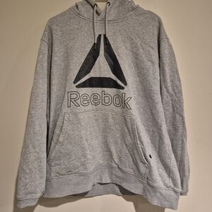 Reebok Light Gray Men's Hoodie